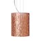 Besa Lighting Tamburo 8 Cable Pendant, Stone Copper Foil, Satin Nickel Finish, 1x100W Incandescent 1KG-4006CS-SN - alternate 1